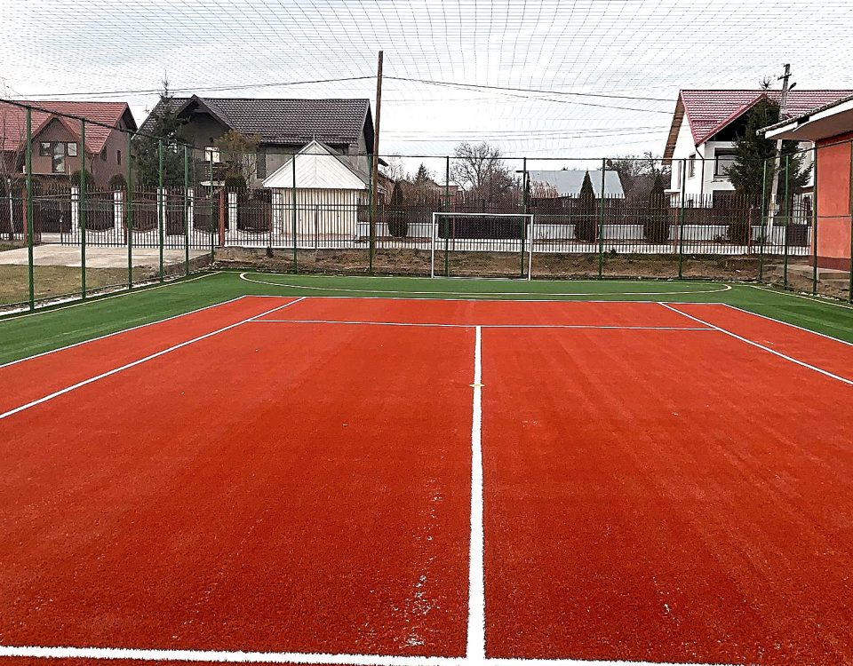 amenajare teren MULTISPORT gazon artificial Neamt